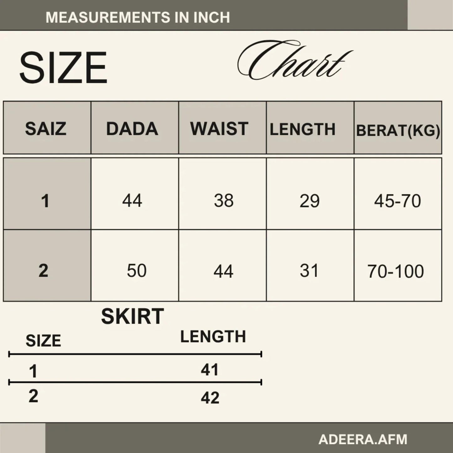 Qiesya Beautiful Floral Skirt Setwear