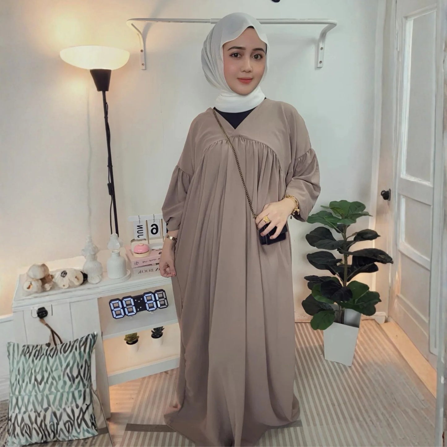 COMEL FREE SIZE LONG DRESS