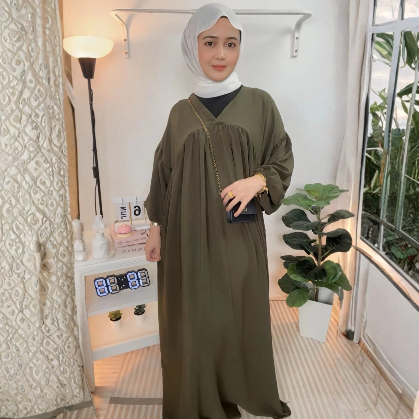 COMEL FREE SIZE LONG DRESS