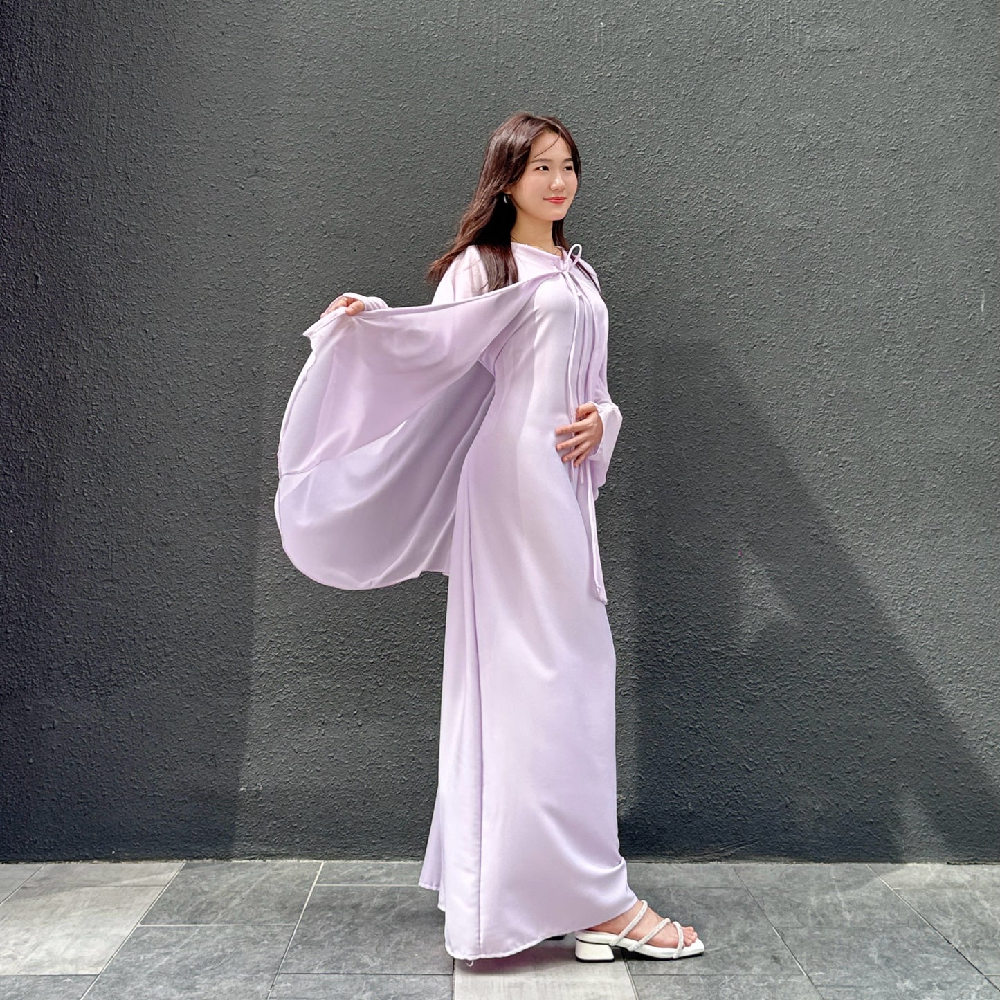 Hawa dinda cardigan dress