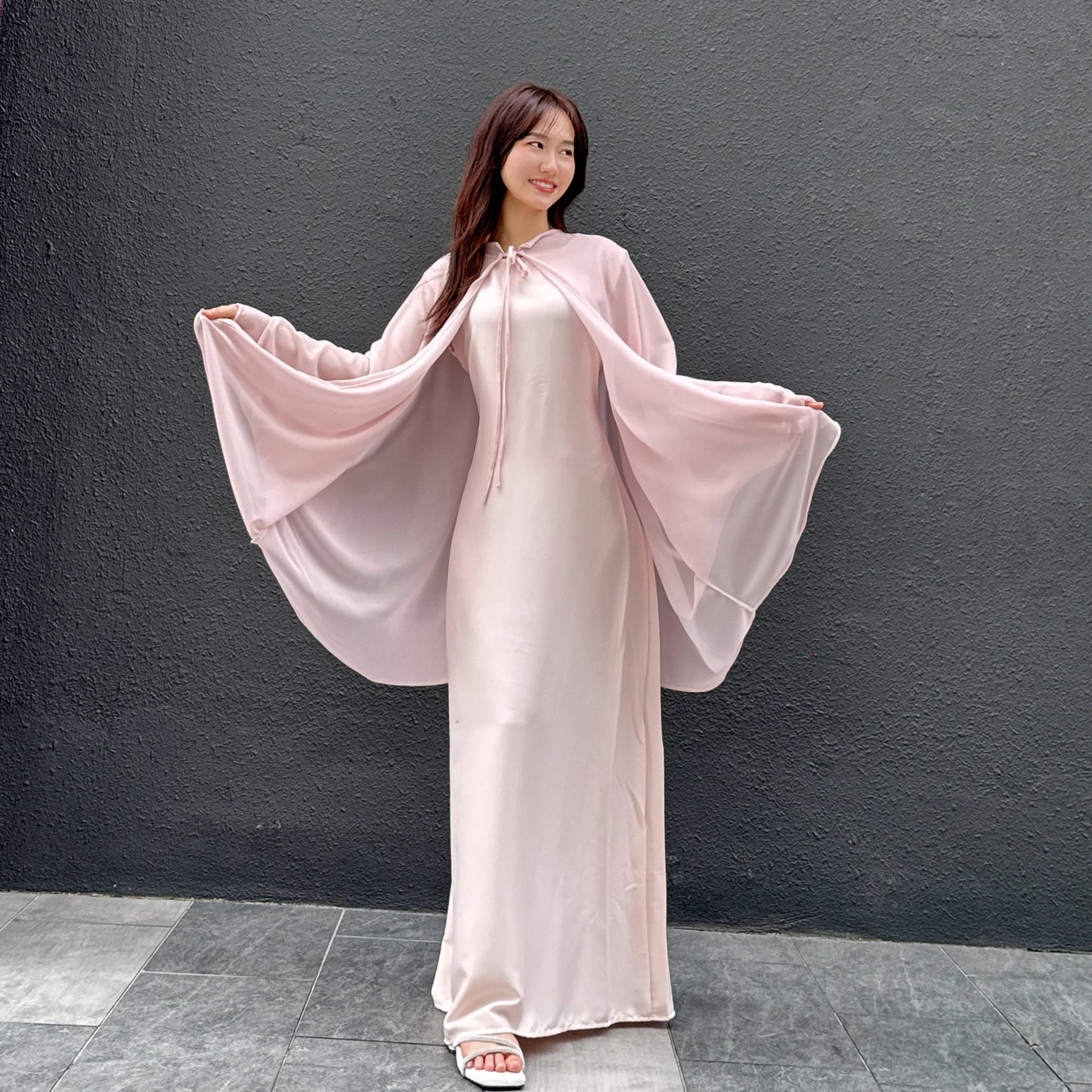 Hawa dinda cardigan dress